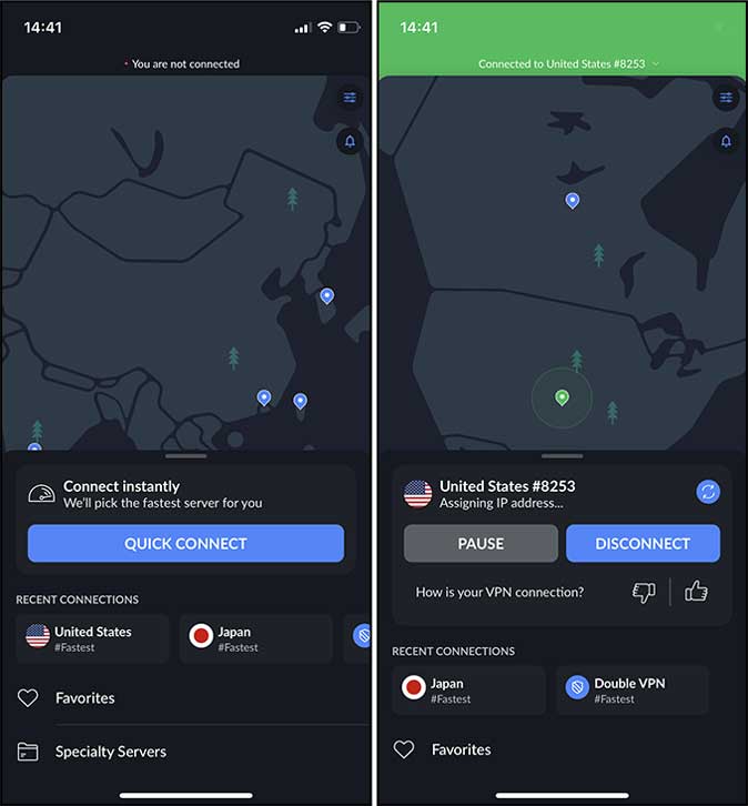 подключитесь к VPN-серверу в США для просмотра тиктока