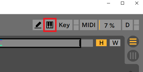 Сопоставитель Ableton Live Key