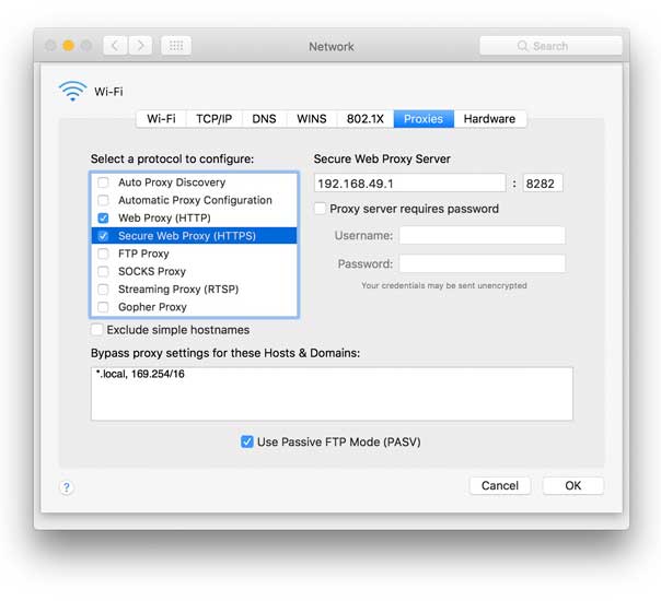 Поделитесь Wi-Fi с Android на macOS