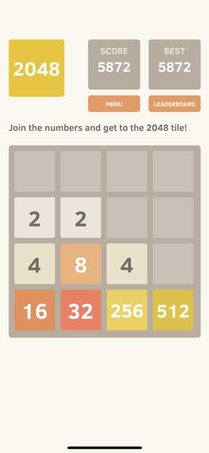 2048 игра для отдыха