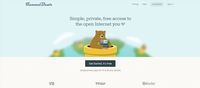 TunnelBear — лучший бесплатный VPN