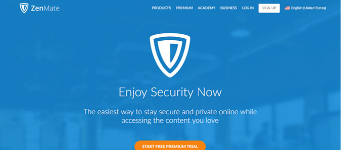 Zenmate — лучший бесплатный VPN