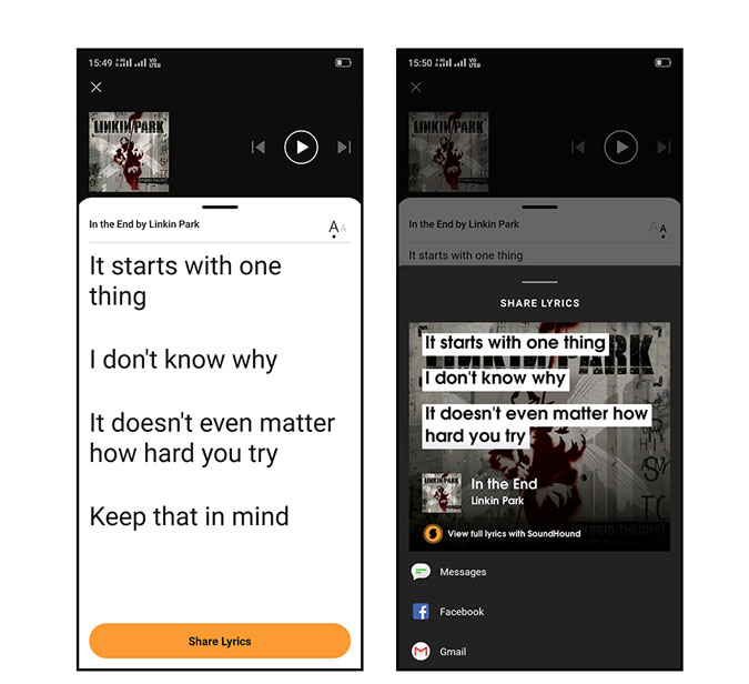 Soundhound – Открытие музыки и тексты песен