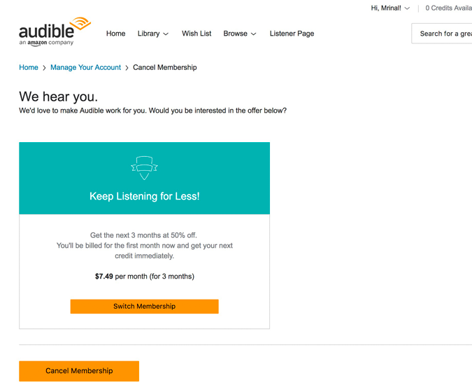 Простой трюк, чтобы получить скидку 50% на Audible на три месяца1