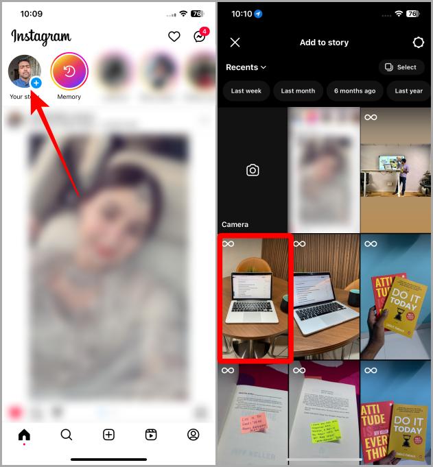 Добавьте платное партнерство с пометкой «История» в Instagram на iOS.