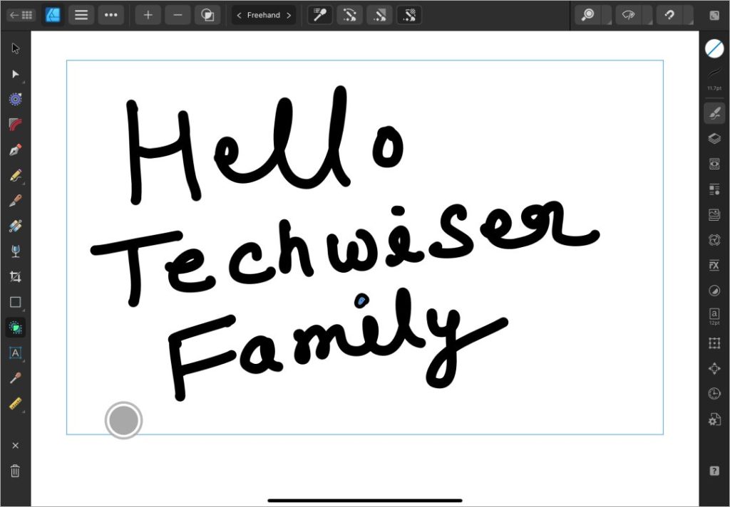 Affinity Designer для iPadOS