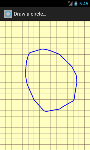 Android-игры для рисования — рисование кругов