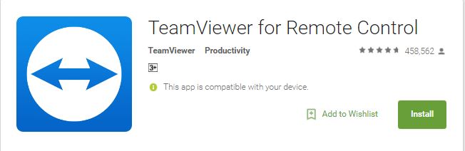 TeamViewer Google Play