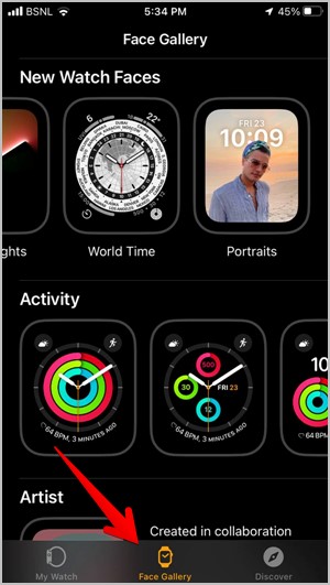 Apple Watch Циферблат iPhone