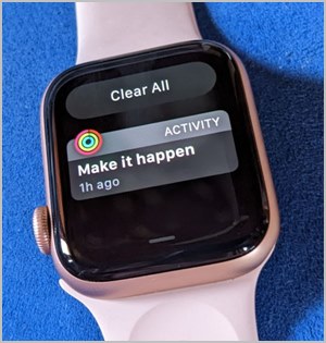 Уведомления Apple Watch