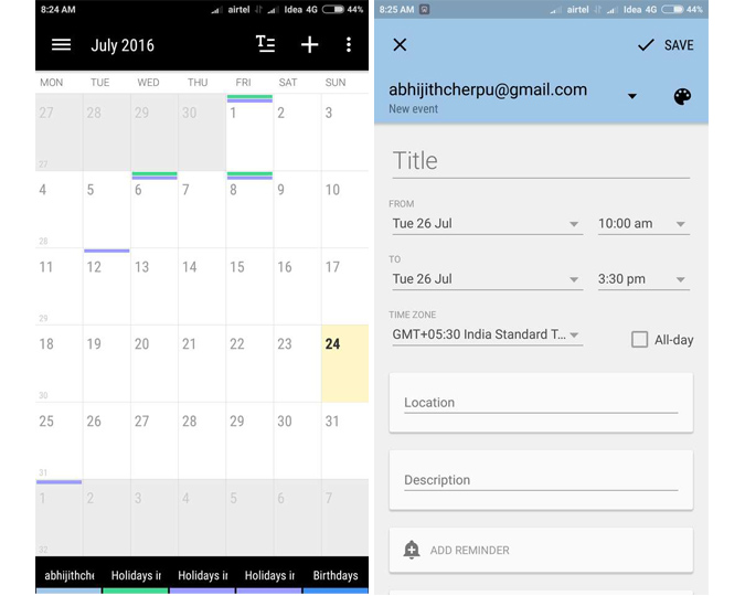 Бизнес-Календарь - Приложения-календари для Android