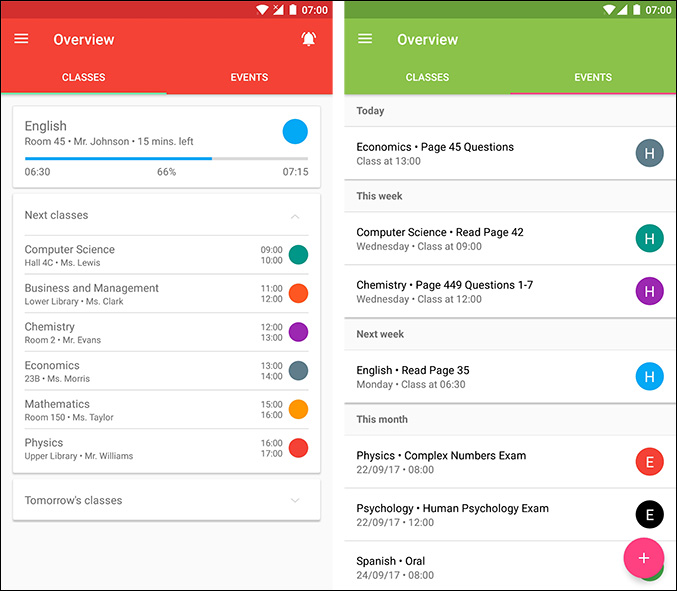 Приложение для планирования домашних заданий — ChalkBoard Android