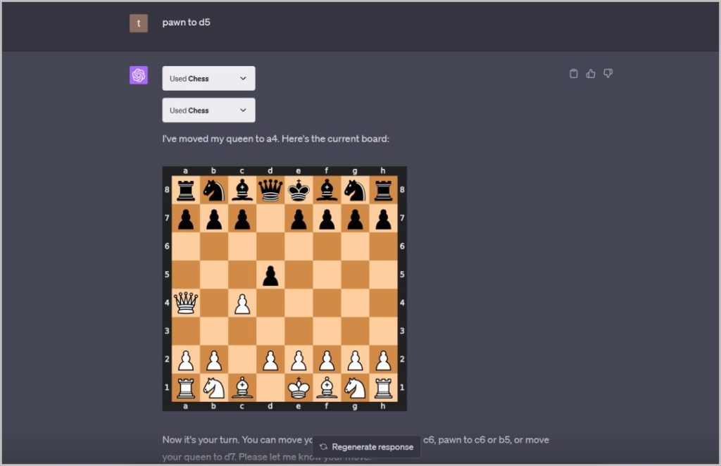 Плагин Chess ChatGPT