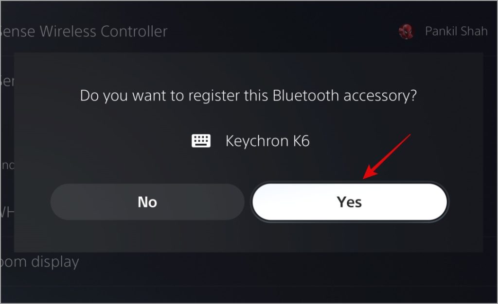 Подключите Bluetooth-клавиатуру к PS5