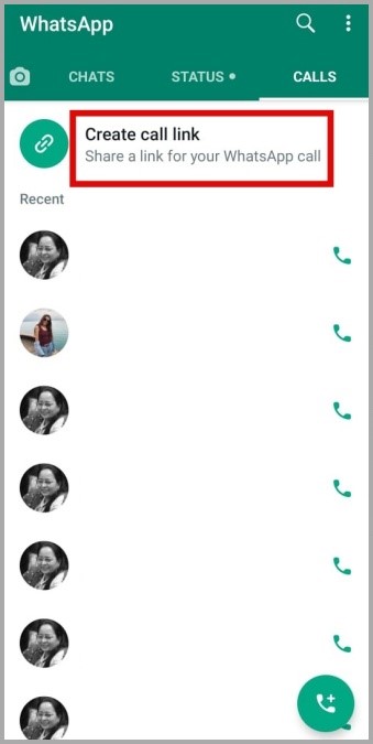 Создать ссылку для звонка в WhatsApp на Android