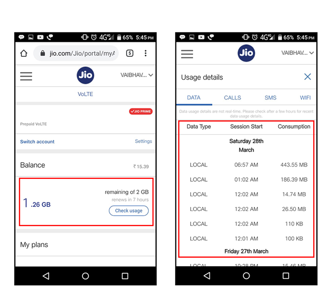 Data-Check-My-Jio-App