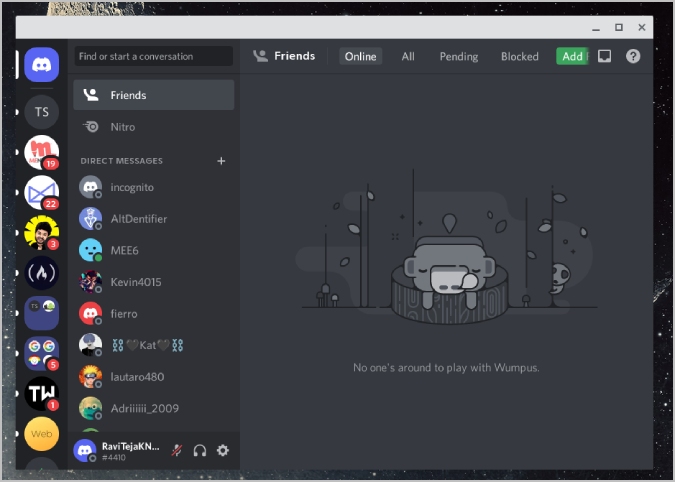 Discord Киоск приложение