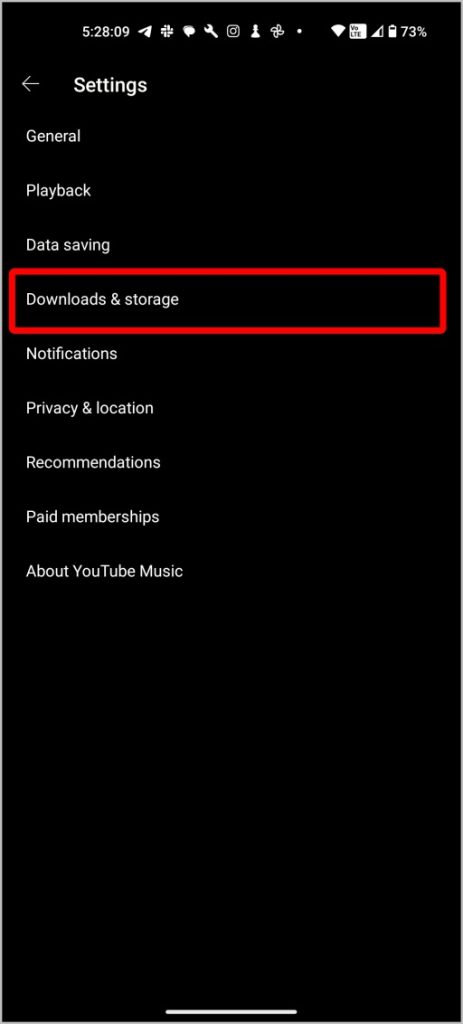Возможность загрузки и хранения на YouTube Music Android