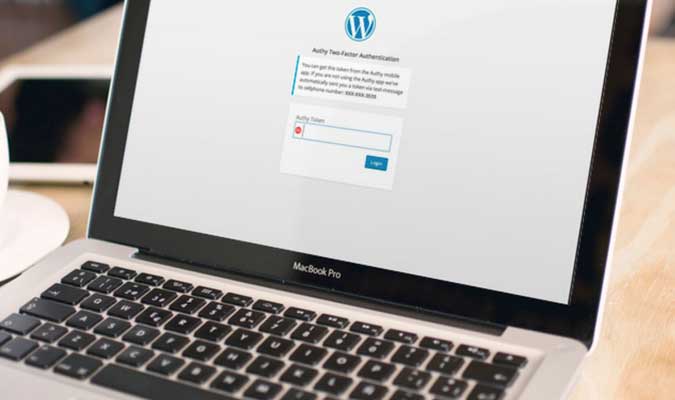 Включите двухфакторную аутентификацию на вашем сайте WordPress