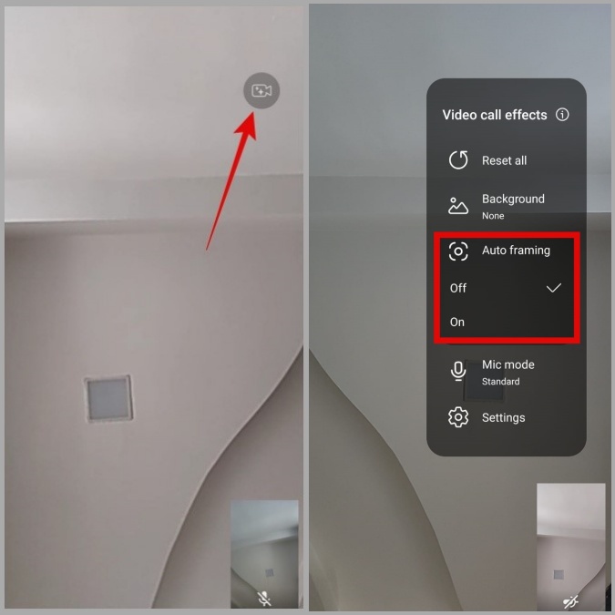 Включите автоматическое кадрирование при видеозвонках на телефоне Samsung