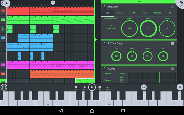 Android-приложение FL Studio