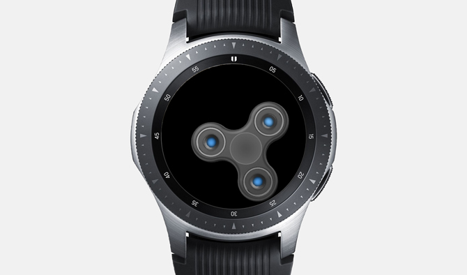 Лучшие игры для Galaxy Watch — Fidget Spinner