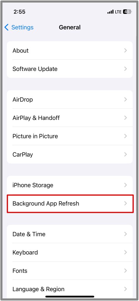 Исправить разряд батареи в iOS17 13