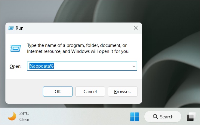 папка appdata в windows 10 и 11