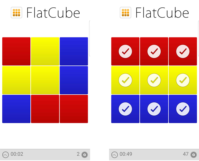 Играю в игру Flatcube