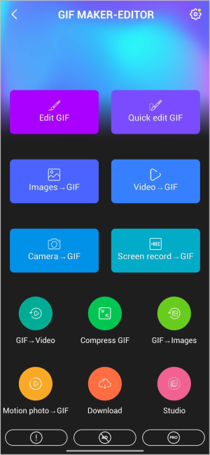 Приложение для создания GIF на Android