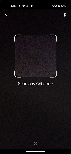 QR-код плитки Google Pixel