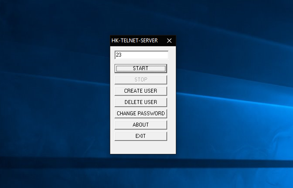 Hk_Telnet_Server