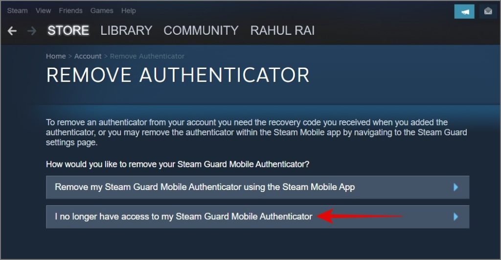 У меня больше нет доступа к моему мобильному аутентификатору Steam Guard.