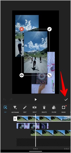 Instagram Video Collage Приложение InShot Сохранить PiP