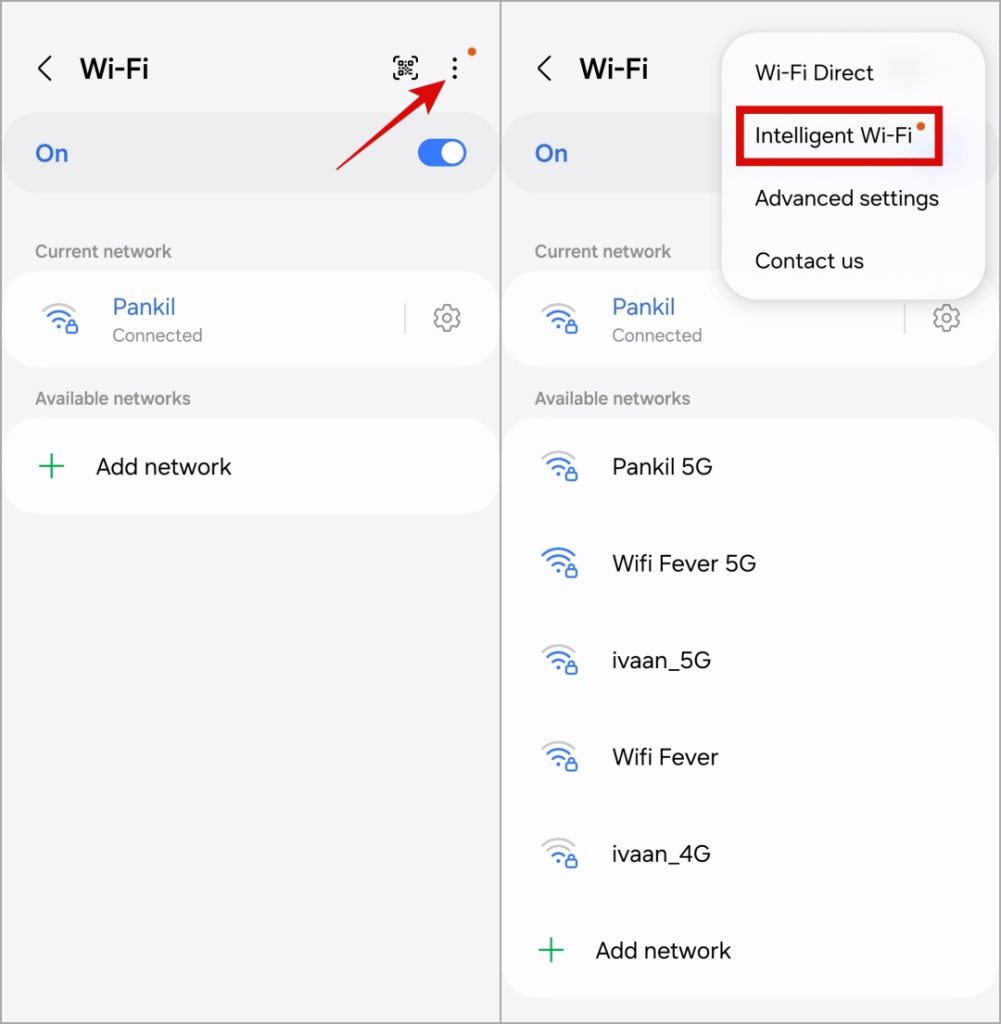 Интеллектуальный Wi-Fi на Android