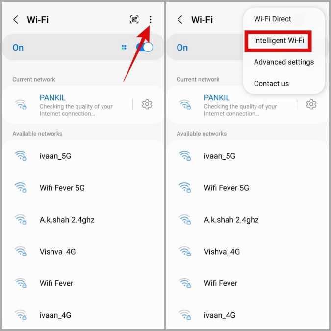 Интеллектуальный Wi-Fi на Android