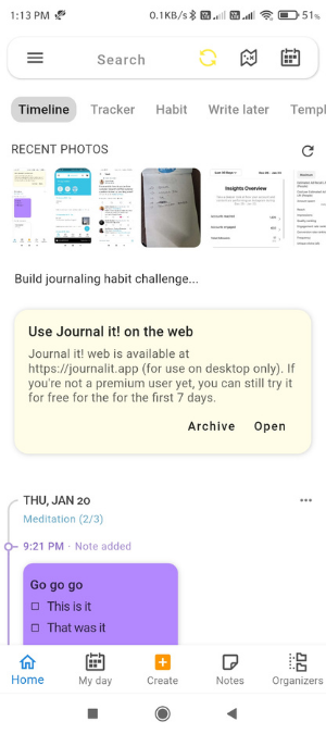 Journal It Лучшее приложение-журнал для Android и iPhone