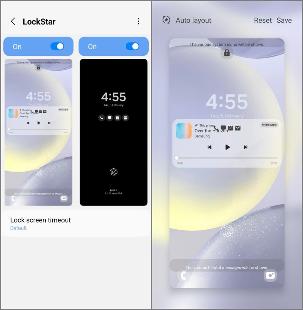 Модуль блокировки LockStar Good Lock на Samsung Galaxy S24