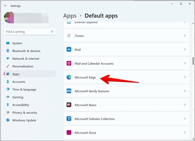 Браузер Microsoft Edge по умолчанию Список приложений Windows 11 по умолчанию