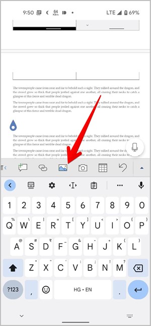 Microsoft Word Mobile Добавить изображения