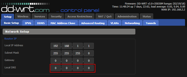 NetGear_Router_Screen на маршрутизаторе