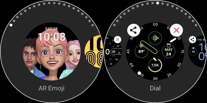 Циферблаты Pixel Watch на Galaxy Watch