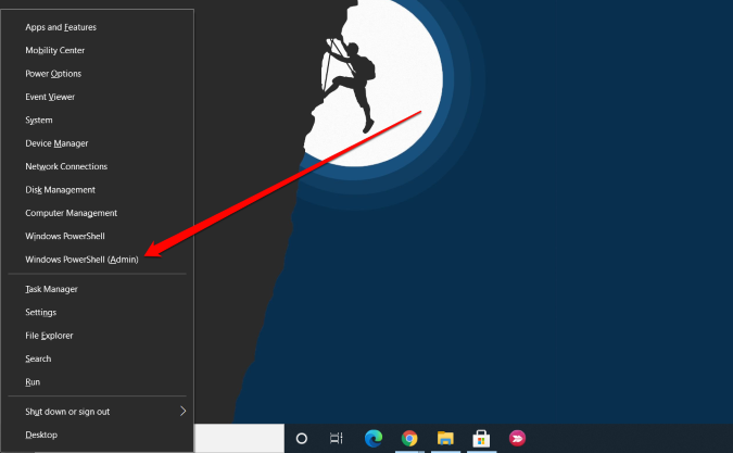 Откройте Windows PowerShell.