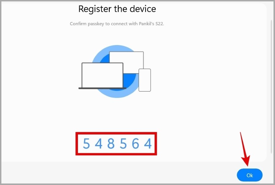 Сопряжение телефона с помощью приложения Samsung Flow в Windows