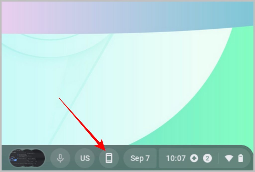 Телефонный хаб на Chromebook