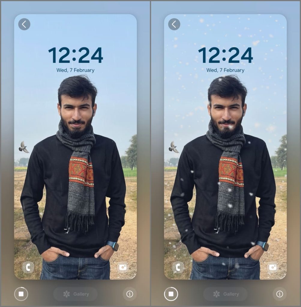 Фото Ambient обои на Samsung Galaxy S24 под управлением One UI 6.1