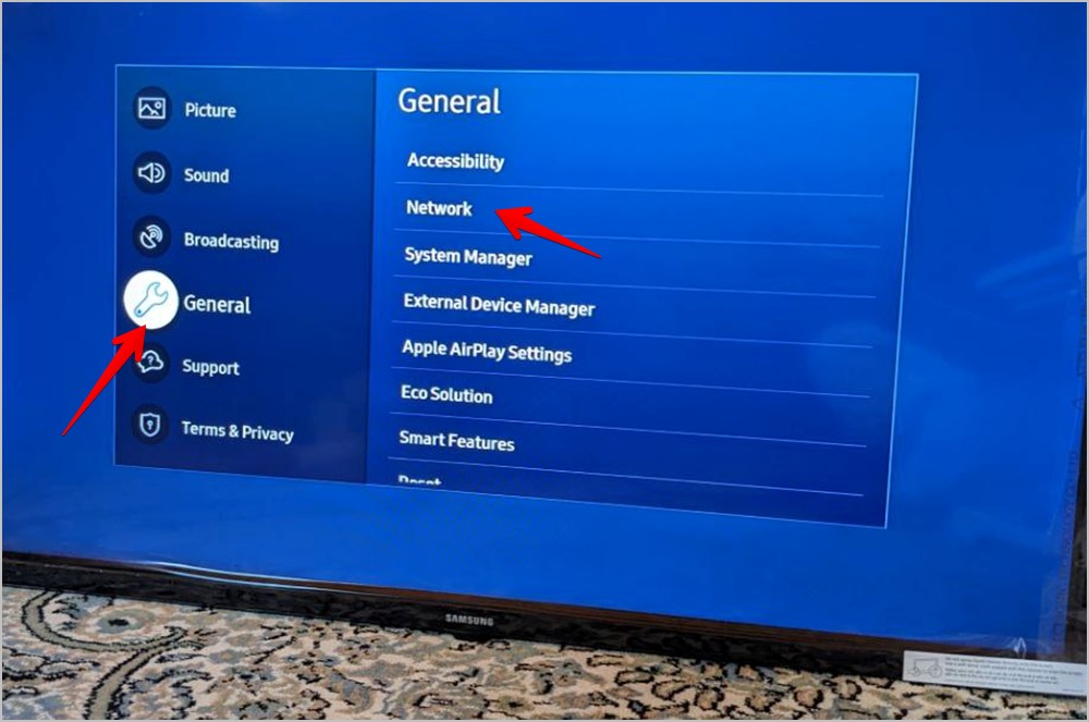 Общая сеть Samsung Smart TV