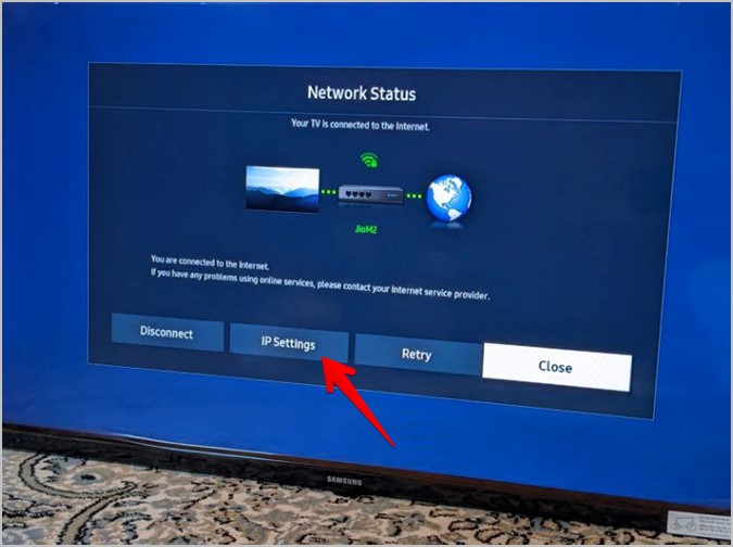 Настройки IP Samsung Smart TV