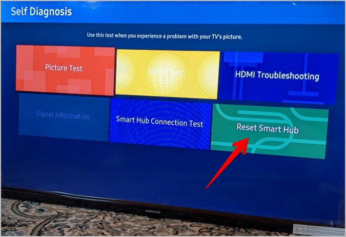 Samsung Smart TV Сброс Smart Hub