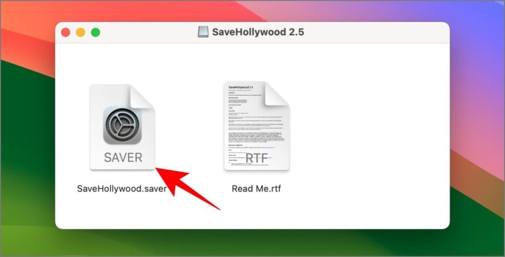 Приложение SaveHollywood на Mac